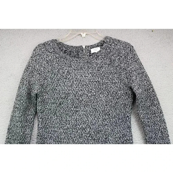 Crown & Ivy Women's Cable Knit Tunic Sweater-Small-Pullover-Long Sleeve - Picture 2 of 6